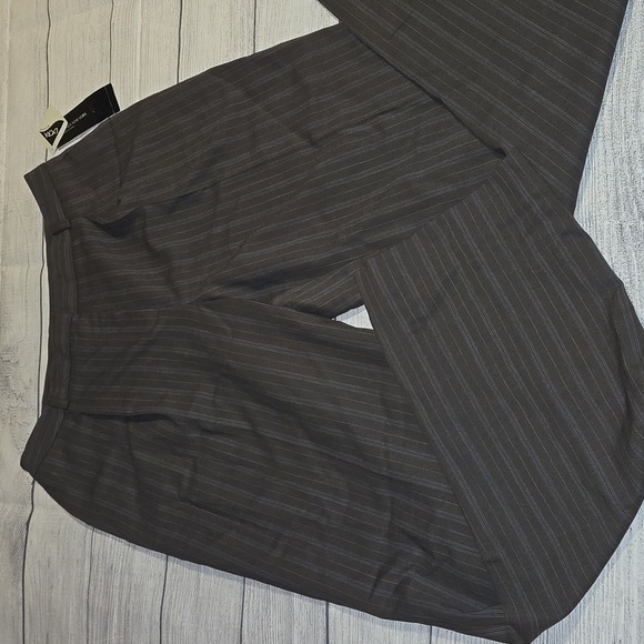 Jones New York Pants - Jones New York Women's Wool Striped Career Dress Pants Gray Size 10 NWT